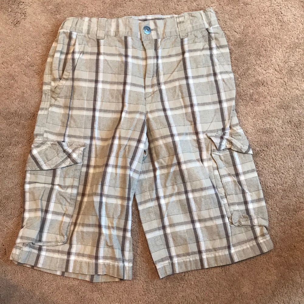 Plaid pattern Khakis